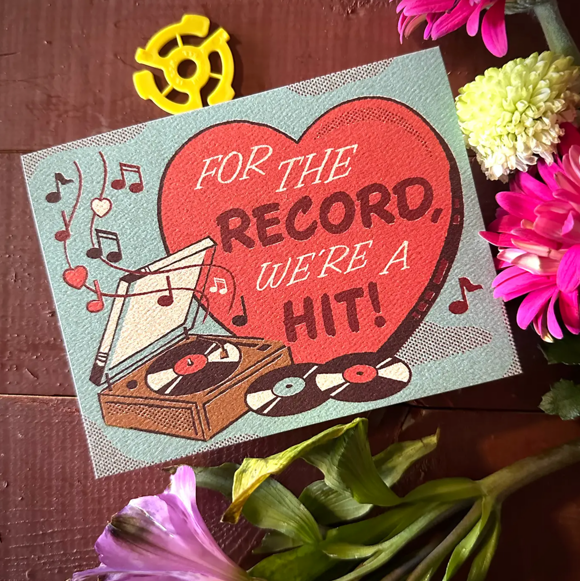 We're A Hit! Valentine's Day Card