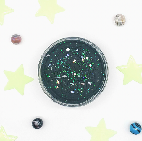 Night Sky Space (Rocky Road) Half Pound Sensory Play Dough
