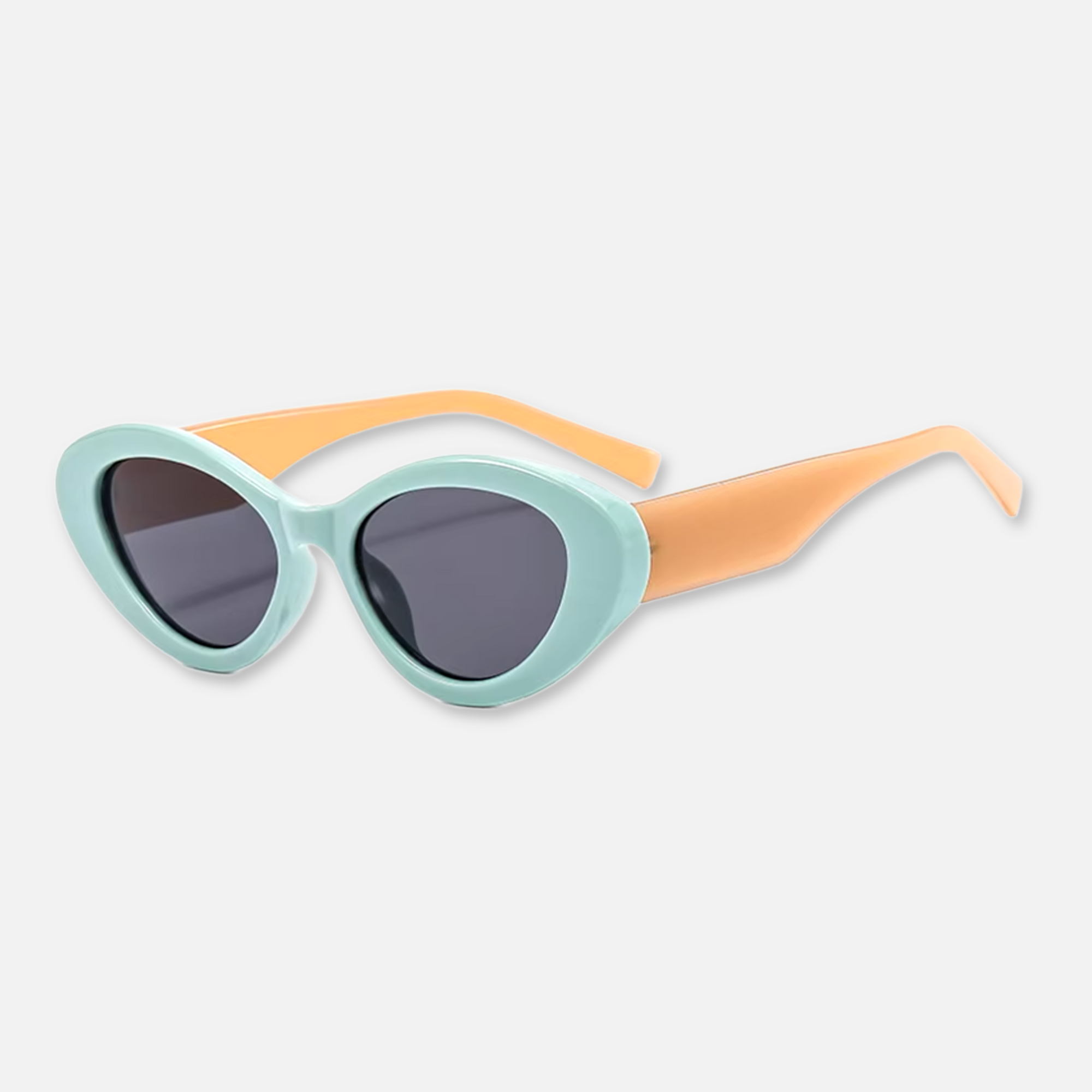 Cat Eye Sunglasses - Green Tea Grey