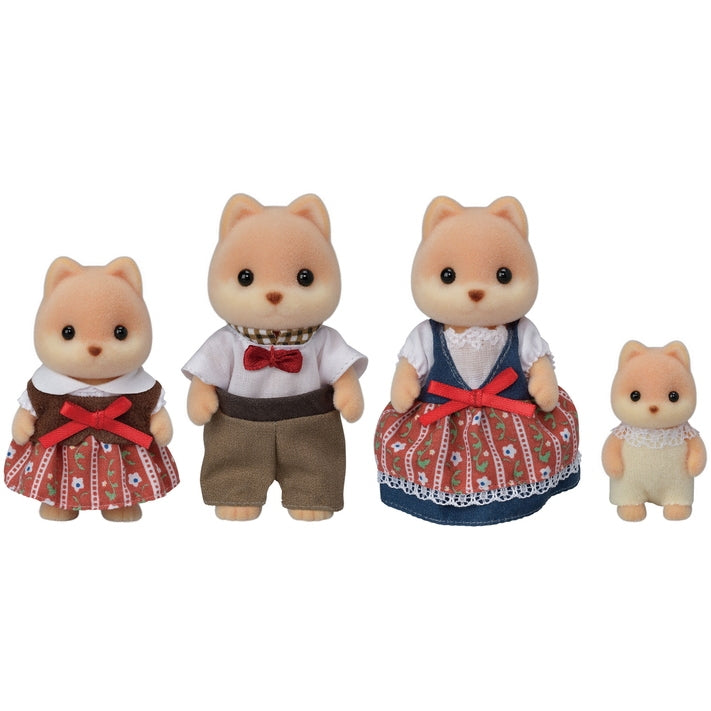 Calico Critters Caramel Dog Family