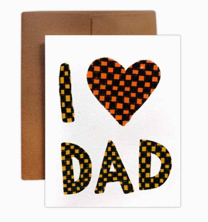 I Heart Dad Card