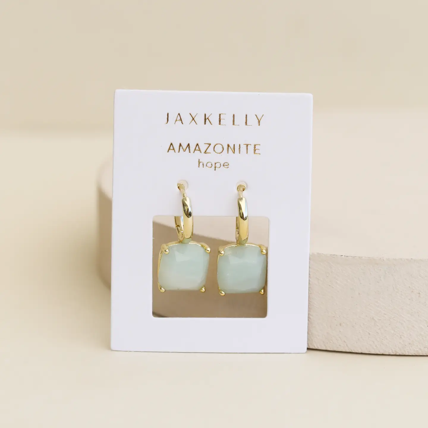 Gemstone Mini Drop - Amazonite