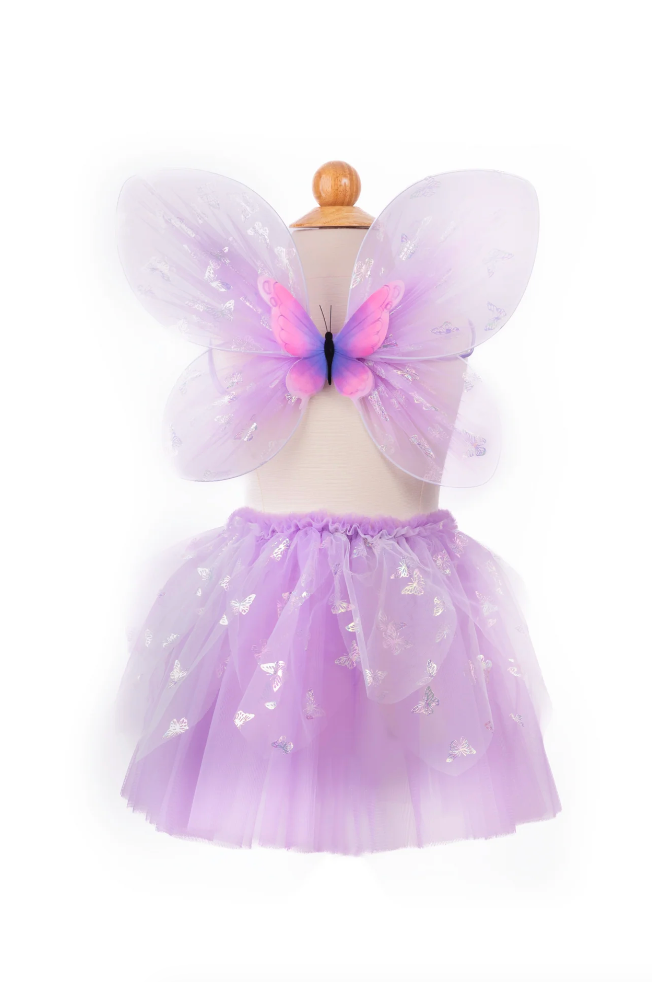 Flutter Butterfly Skirt & Wings, Lilac, Size 4-6