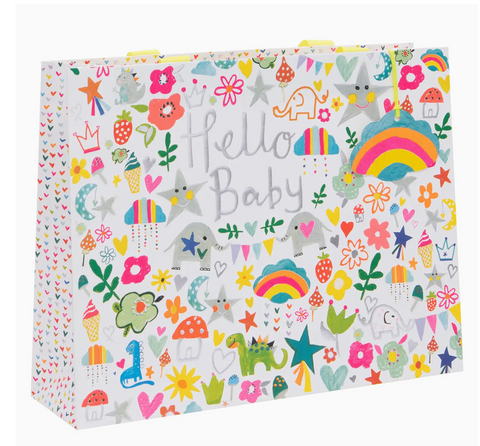 Hello Baby Gift Bag Large