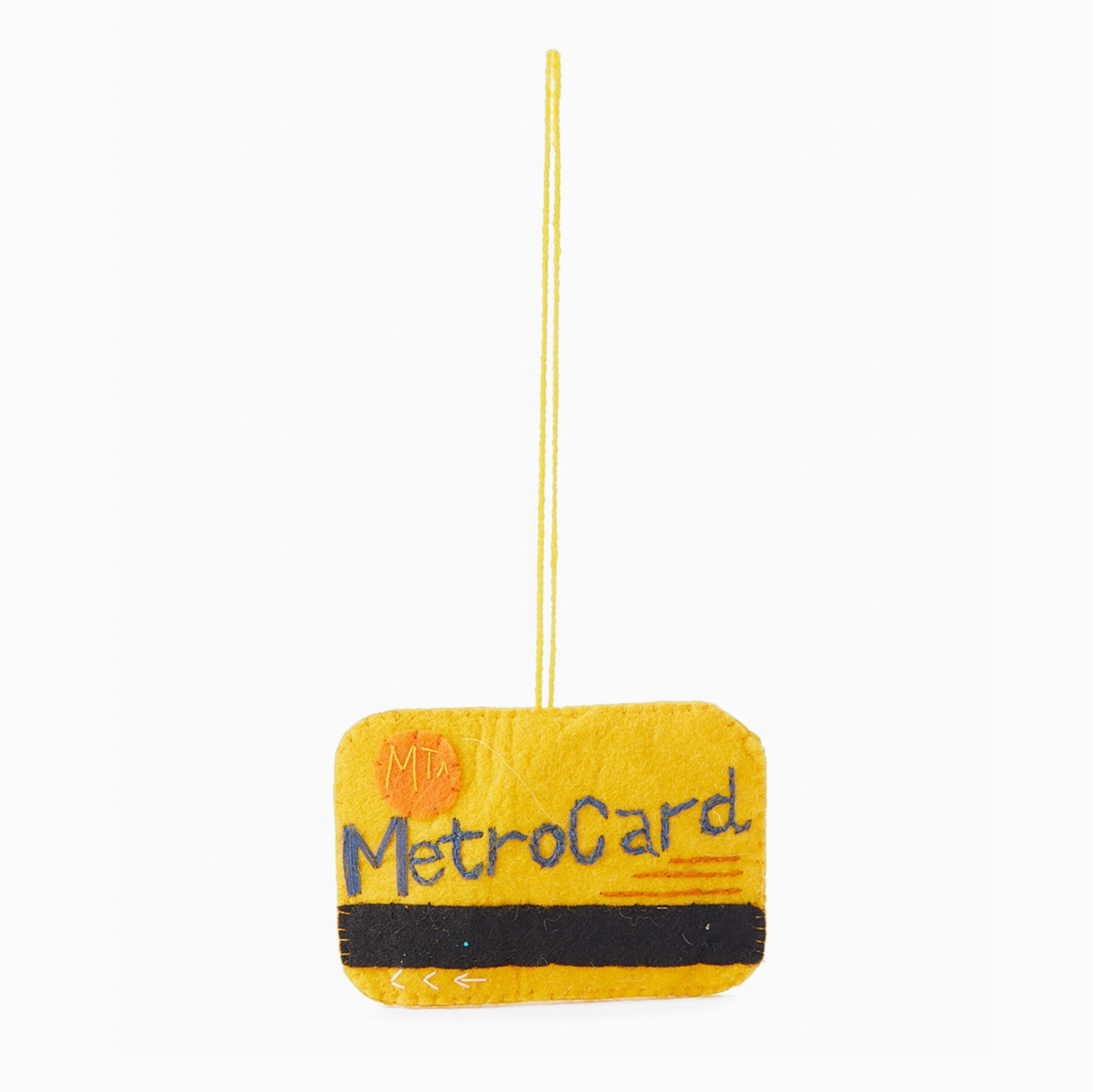 Mta Metrocard Felt Ornament