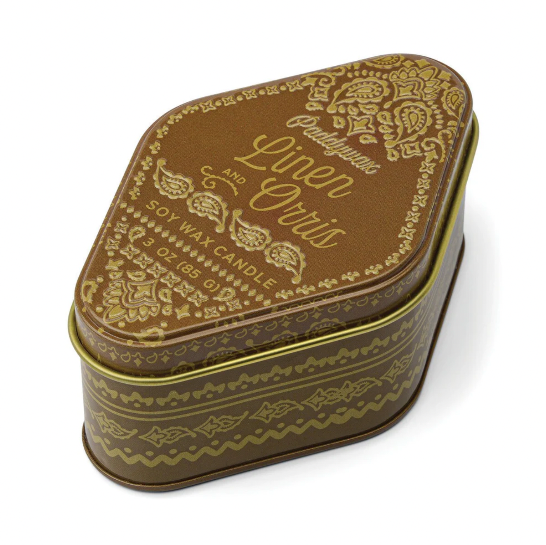 Station 3.5 oz Bandana Tin -  Linen & Orris