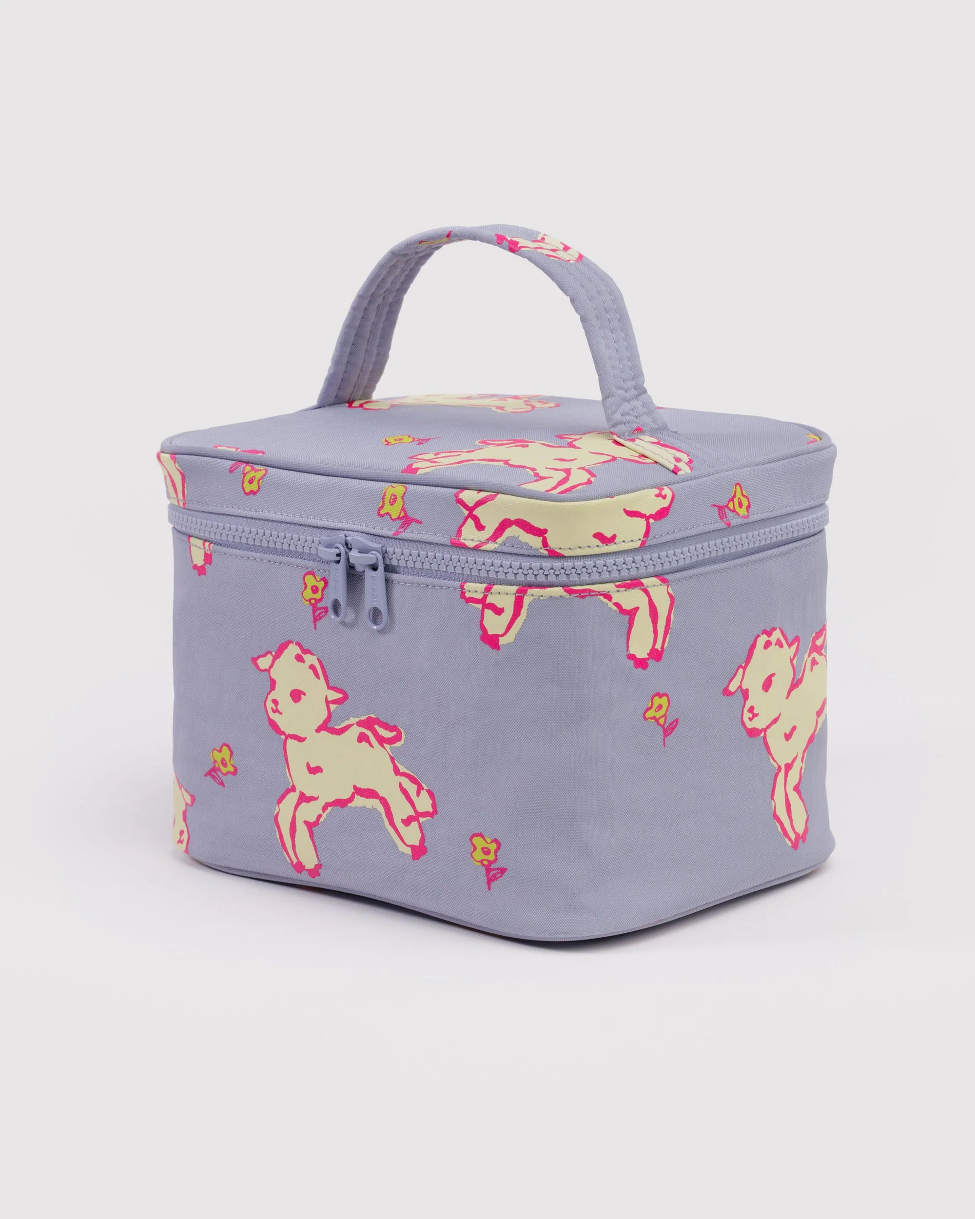 Large Cosmetic Case - Lambs