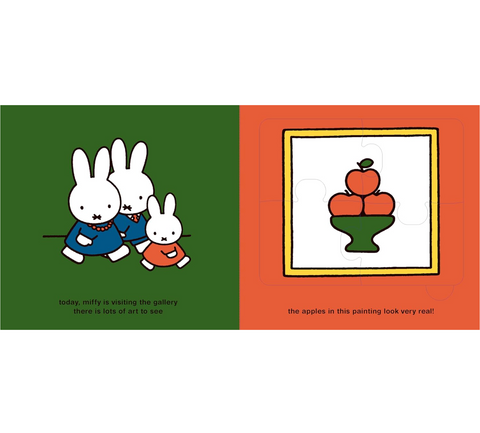 Miffy the Artist - Jigsaw Puzzle  Book