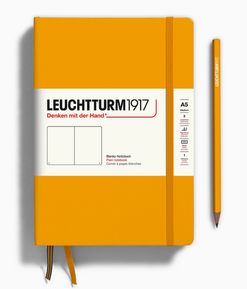 Hardcover Plain A5 Notebook