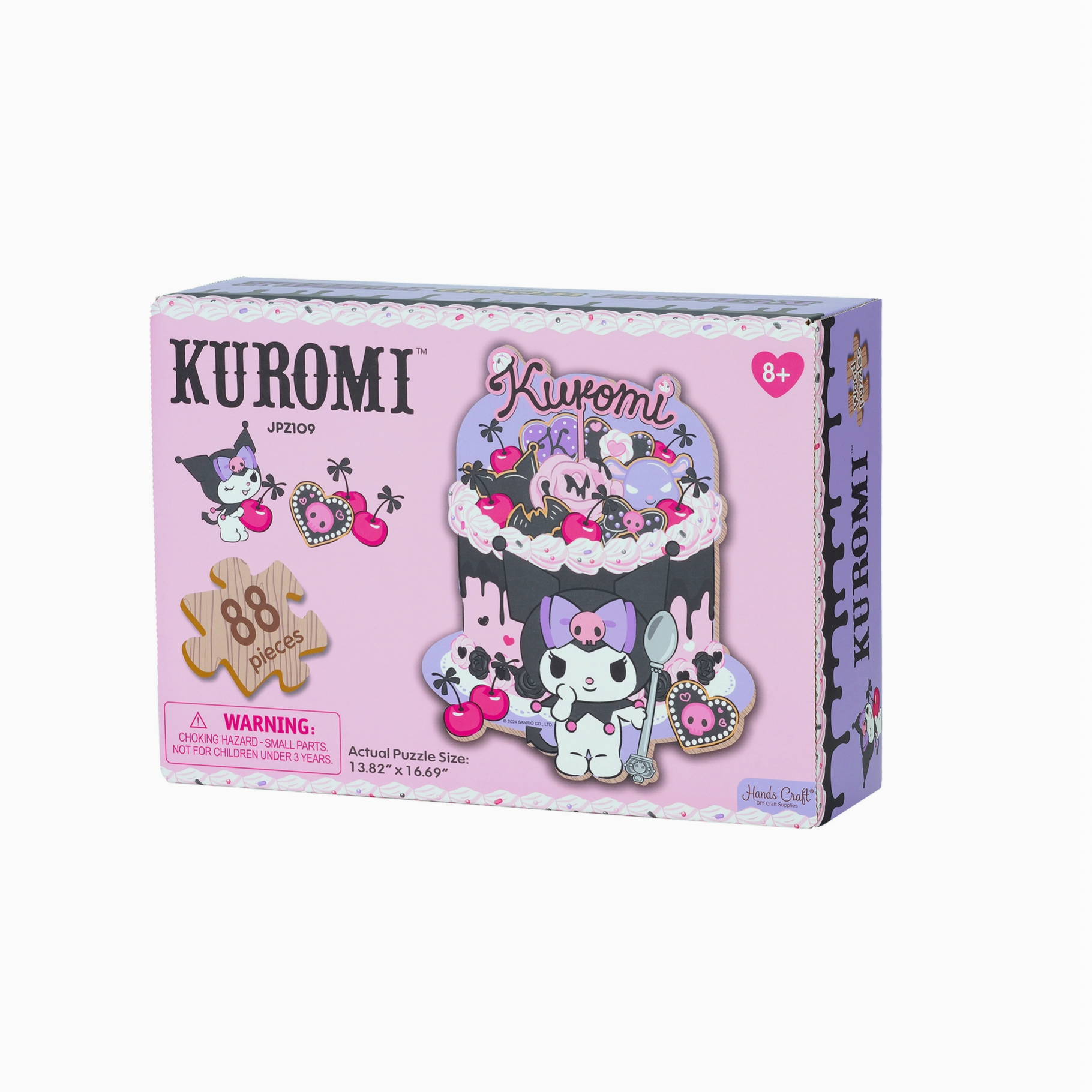 Sanrio Hello Kitty® Jigsaw Puzzle: Kuromi Cherries and Cookies