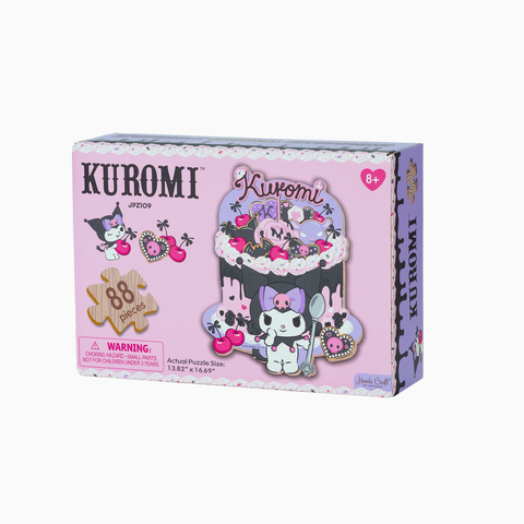 Sanrio Hello Kitty® Jigsaw Puzzle: Kuromi Cherries and Cookies