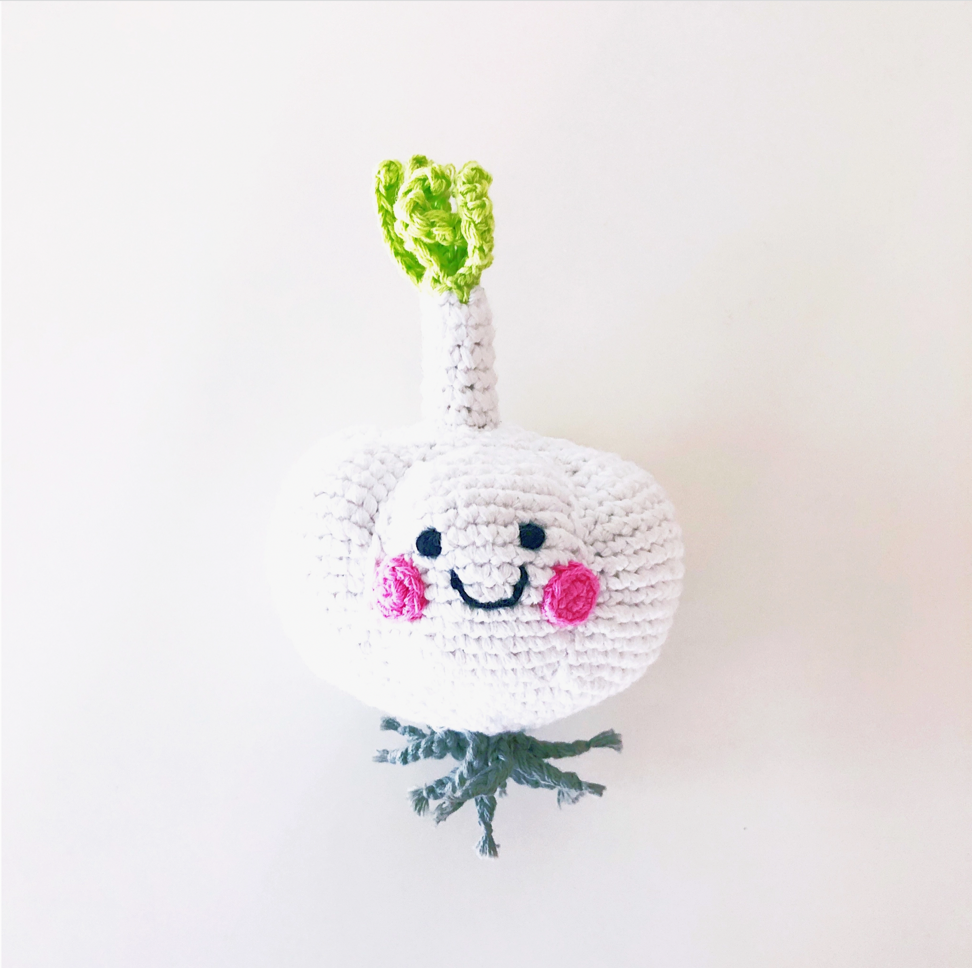 Crochet Fruits & Veggies Rattle
