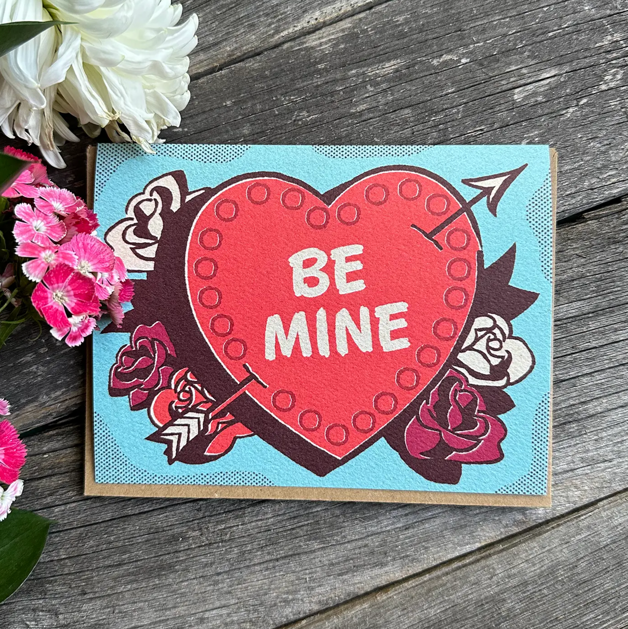 Be Mine Valentine's Day Card