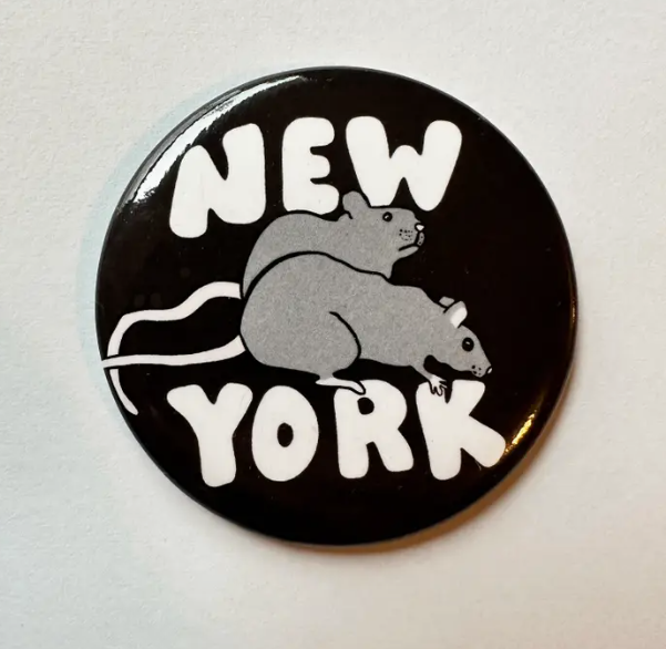 New York City Rats Magnet