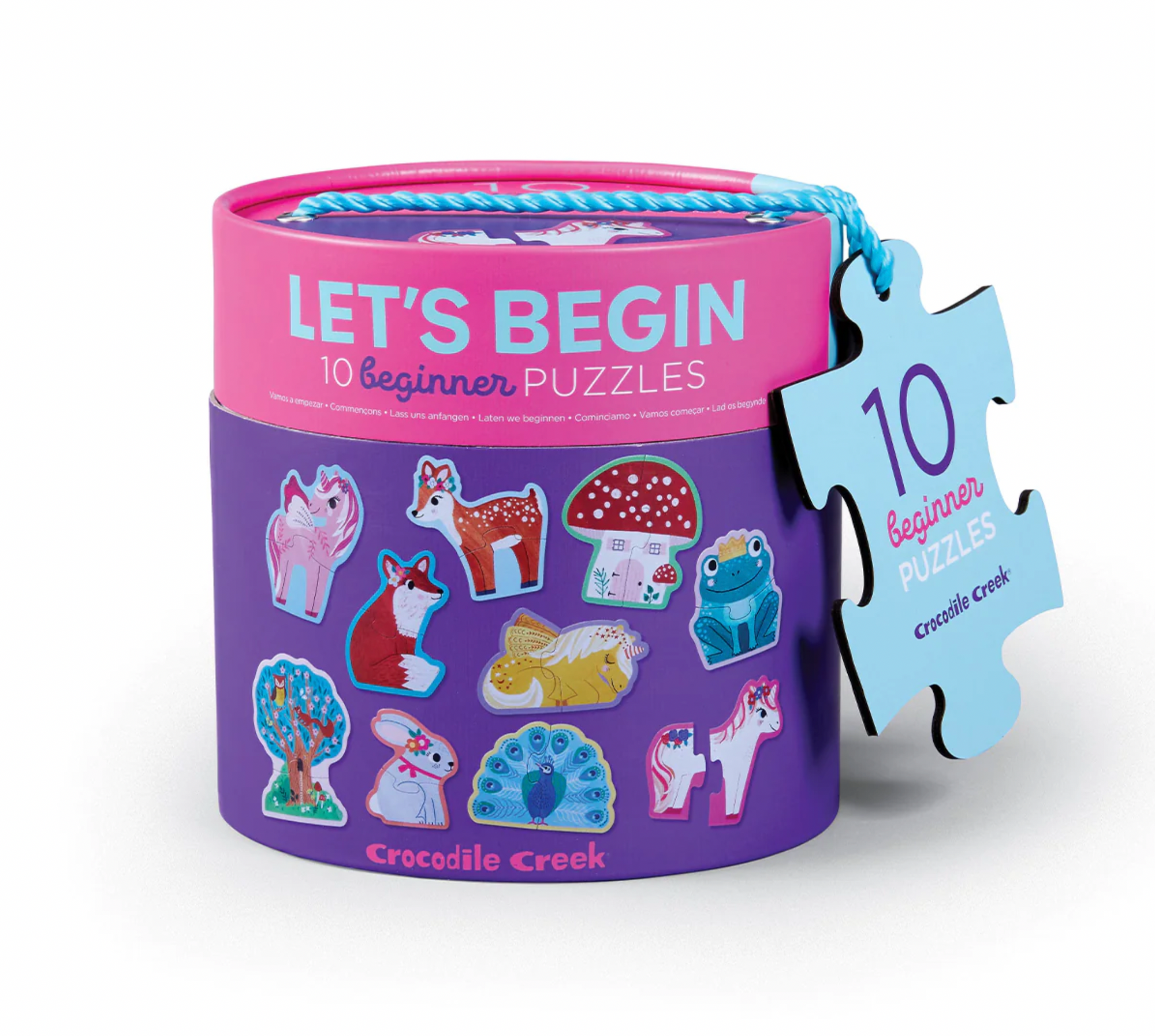 Let's Begin 2-Piece Puzzle - Unicorn