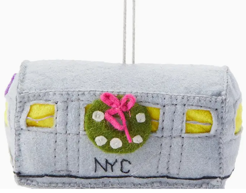 Subway Car Ornament
