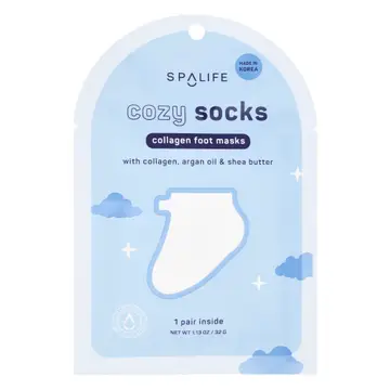 Cozy Socks Collagen Spa Foot Mask 1 Pack