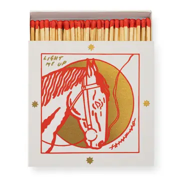 Saint No Horse's Head - Square - safety Matches