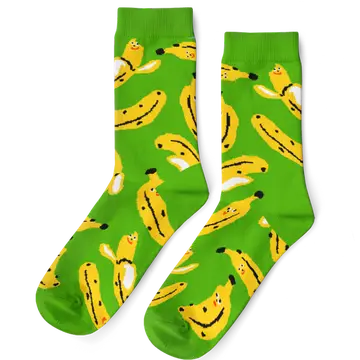 Kristina Micotti Banana Socks - Small