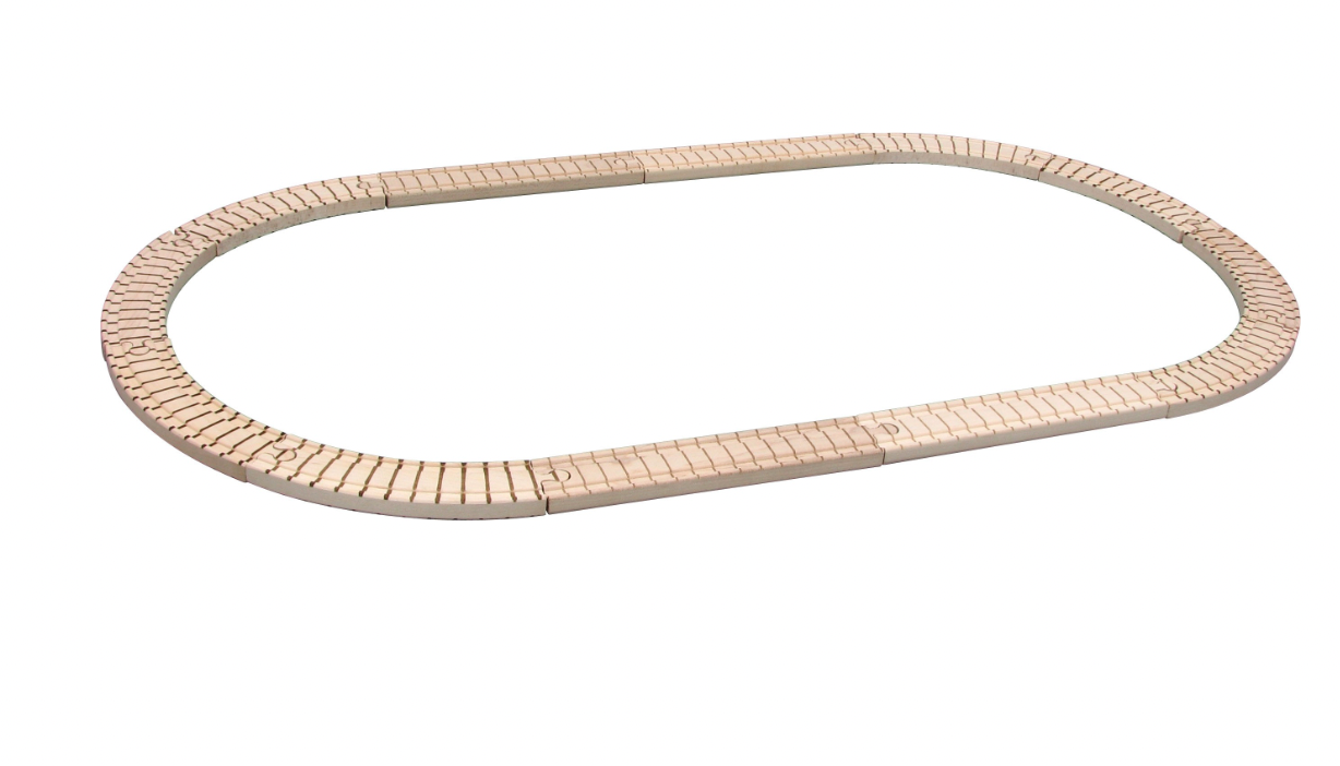 NameTrain Track Oval Set