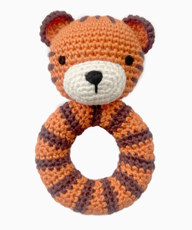 Cheengoo Organic Crochet Rattles - Stay Forever