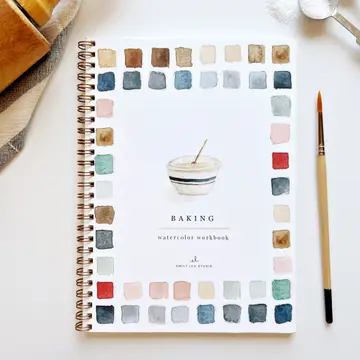 Baking Watercolor Workbook - Stay Forever