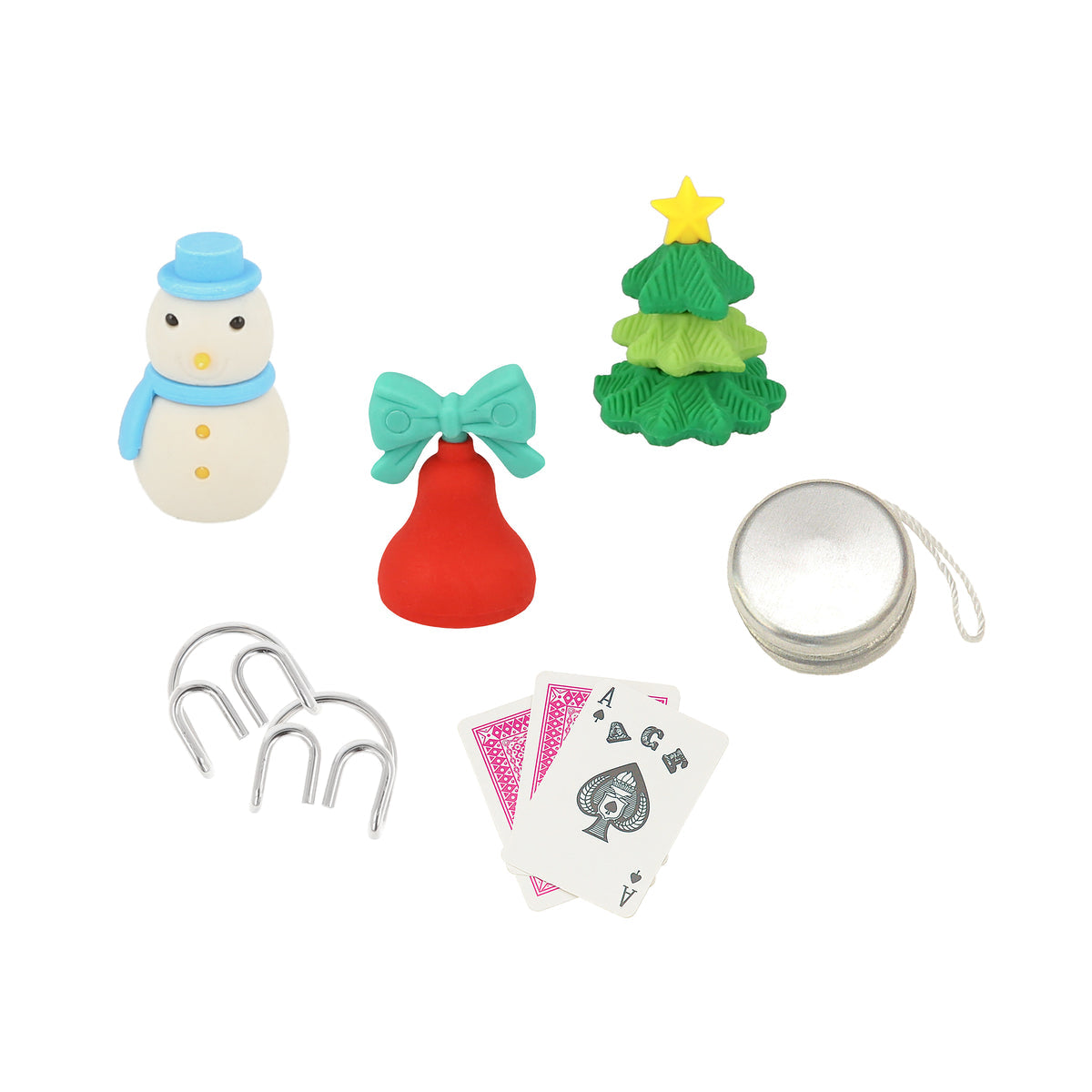 Jolly Holly Fringe Crackers (set of 6)