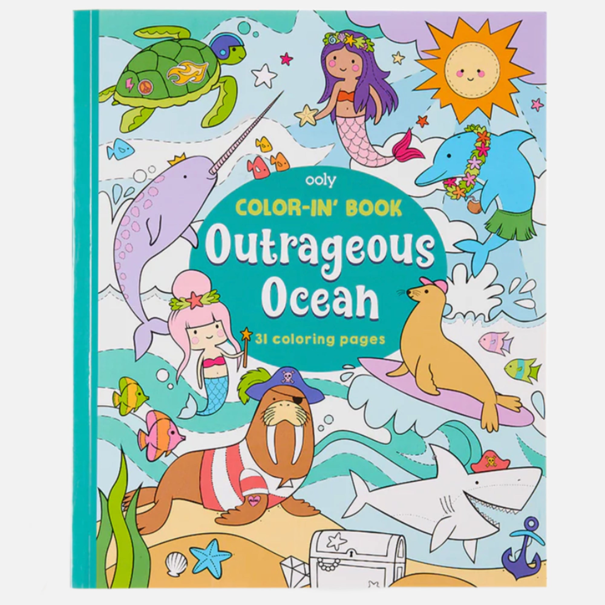 Ooly | Color-in' Book: Outrageous Ocean