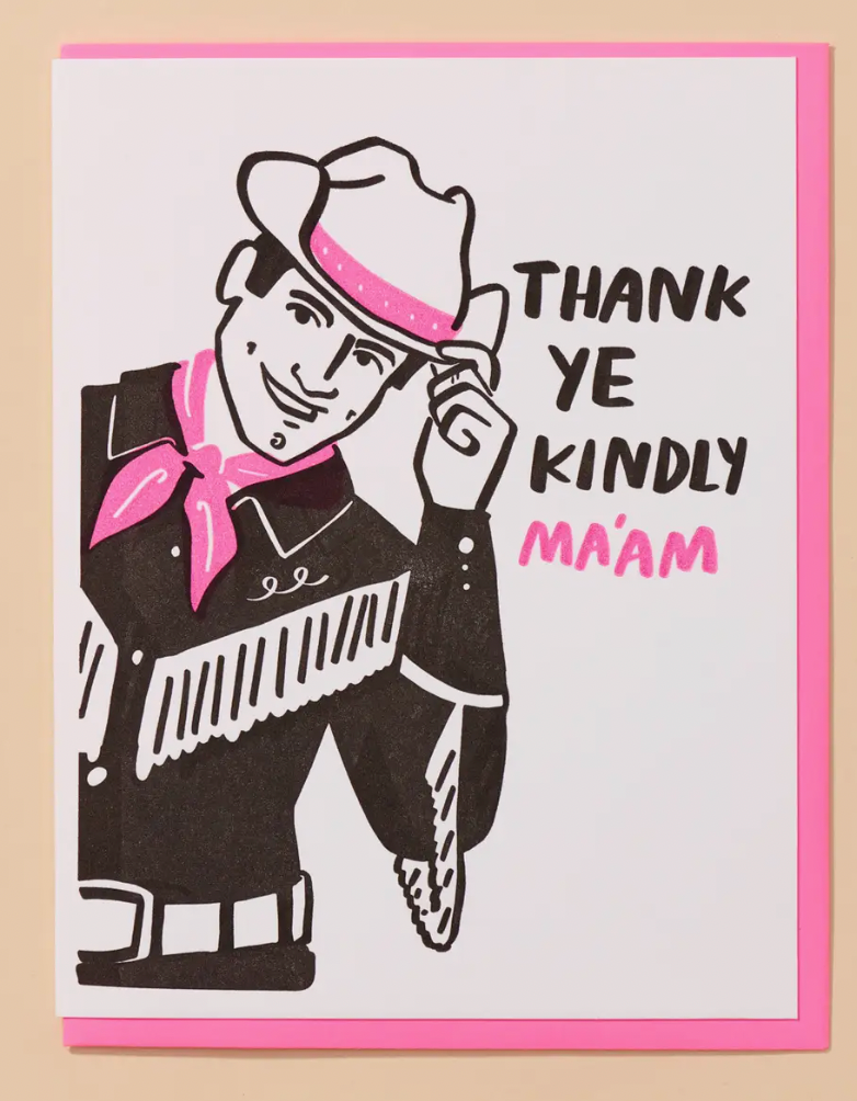 Thank Ye Kindly Card