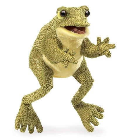 Hand Puppet - FUNNY FROG