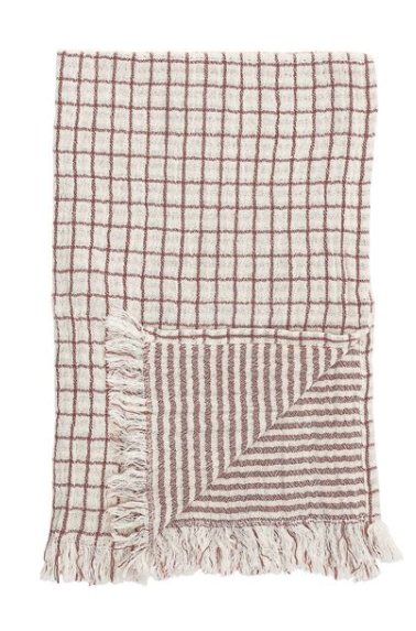 Cotton Grid Kitchen Towel