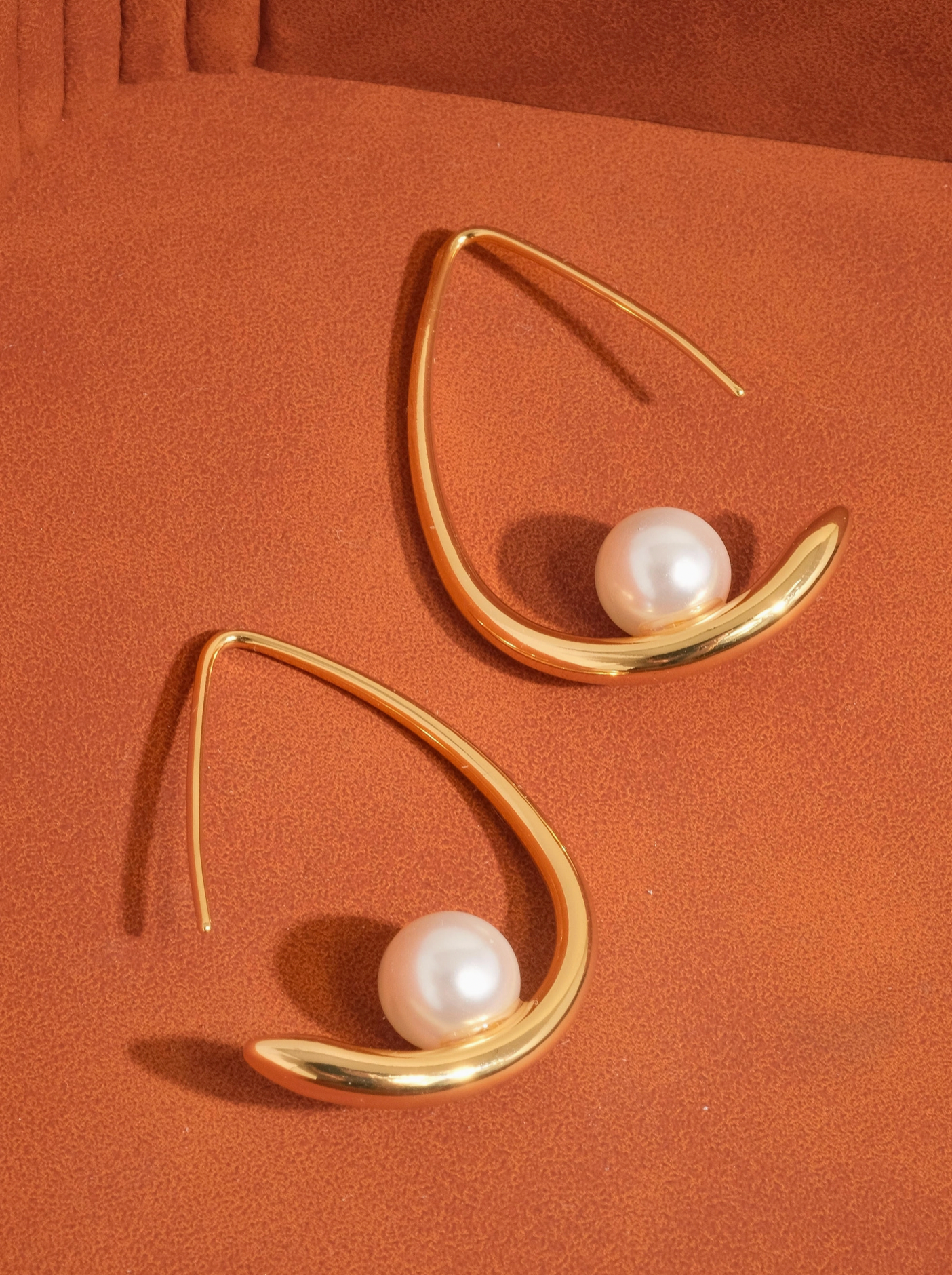 Tallis 18K Gold Classic Pearl Drop Earring Yellow Gold