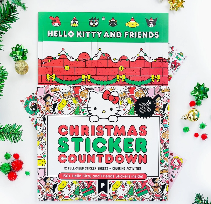 Hello Kitty and Friends Christmas Sticker Advent