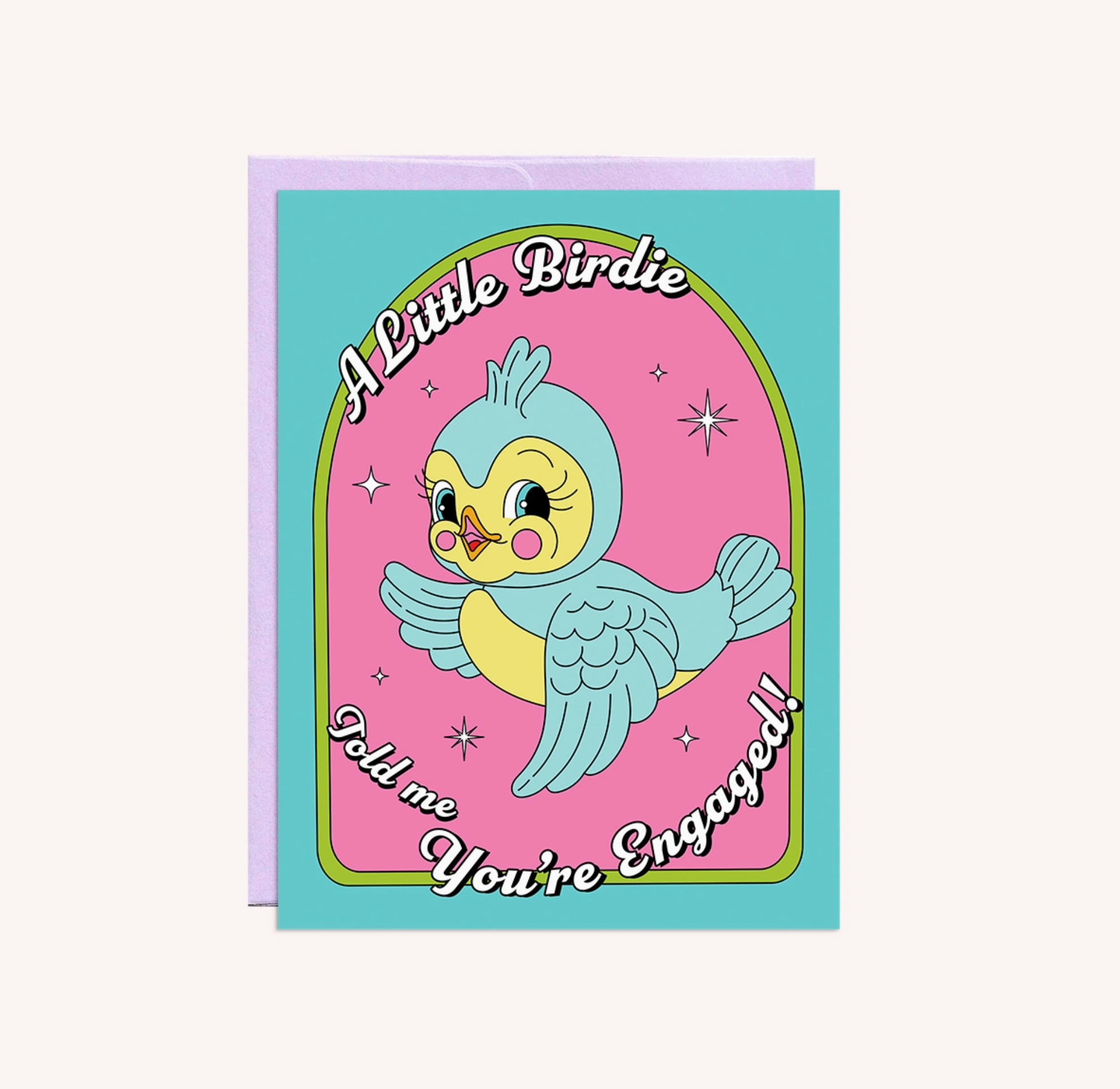 A Little Birdie | Engagement Card