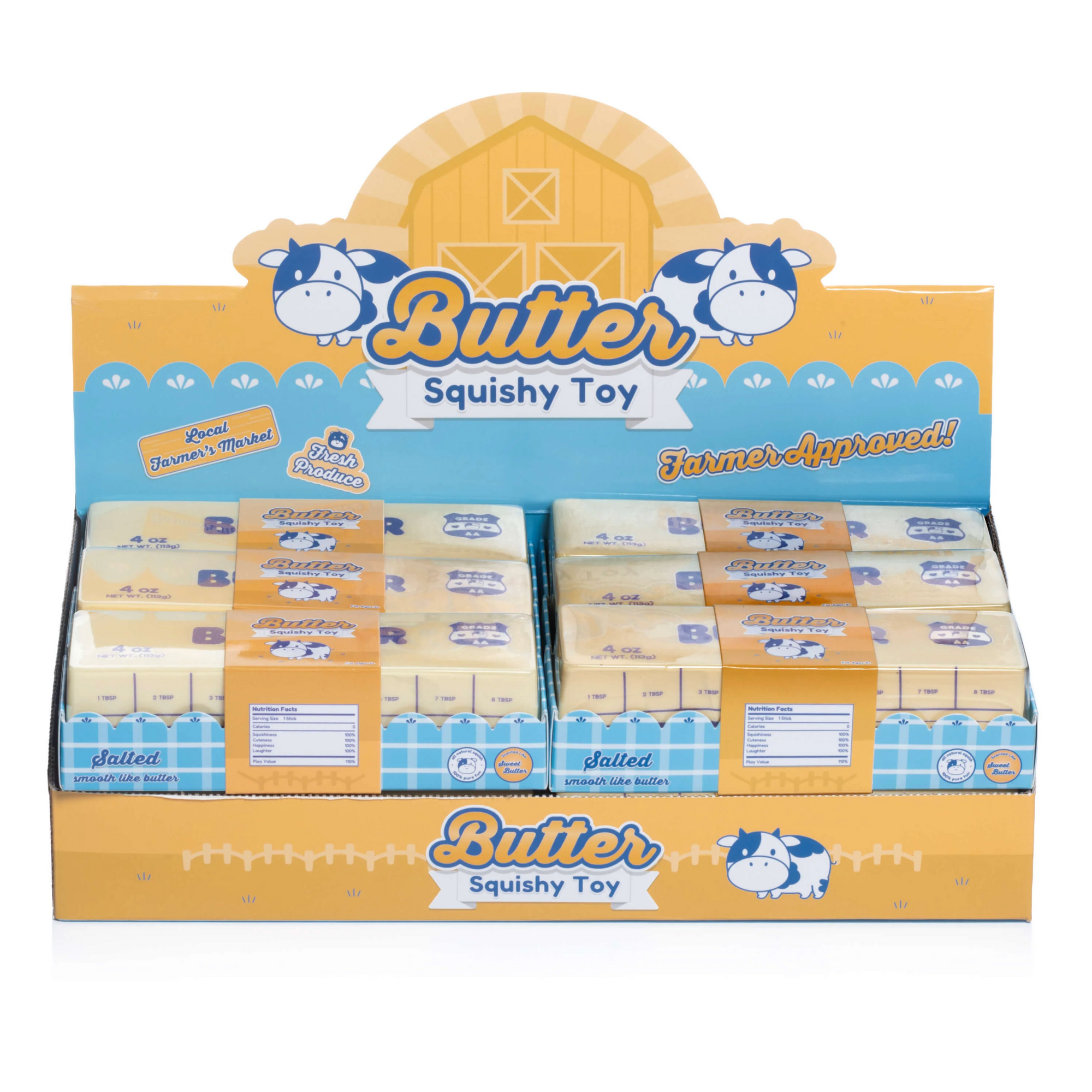 Butter Squishy Toy