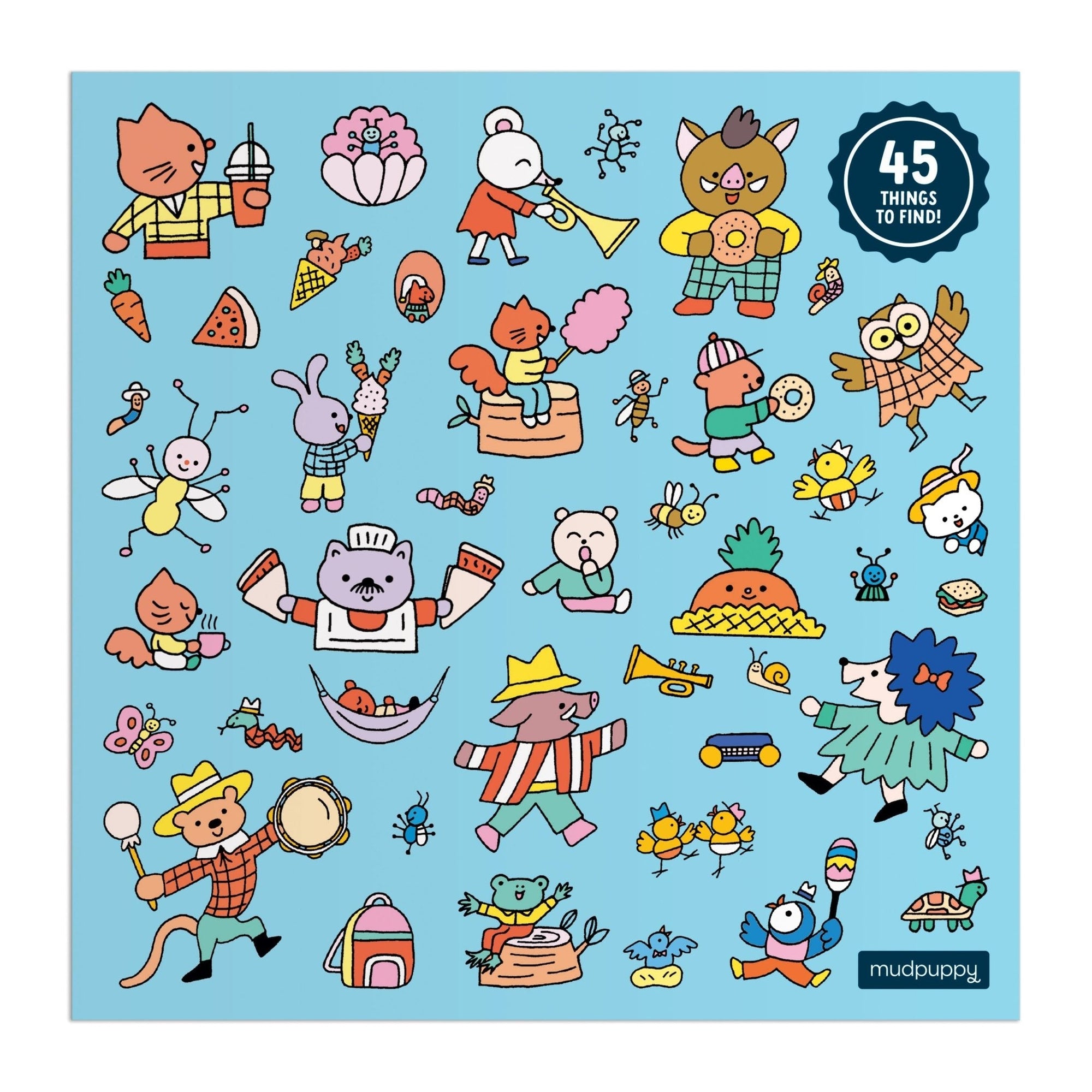 Music Festival 500 Piece Search and Find Family Puzzle - Stay Forever