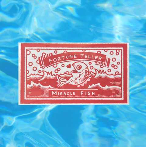 Fortune Teller Miracle Fish Sparkle Sticker Pack (3 Stickers)