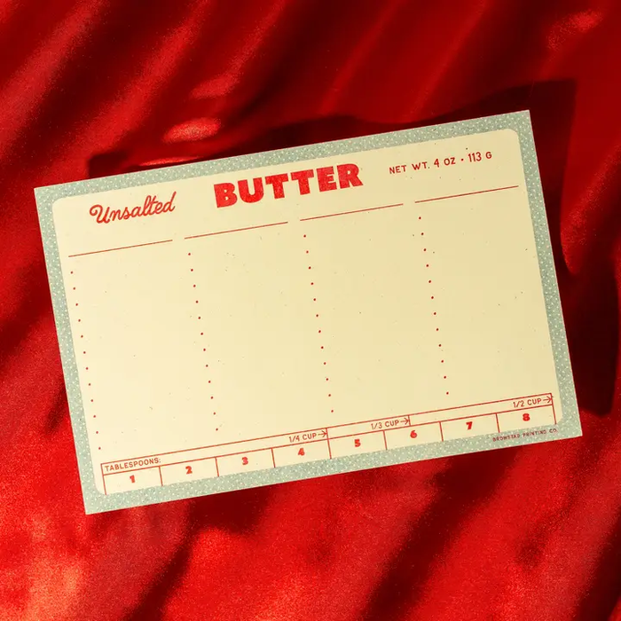 Butter - Risograph Notepad