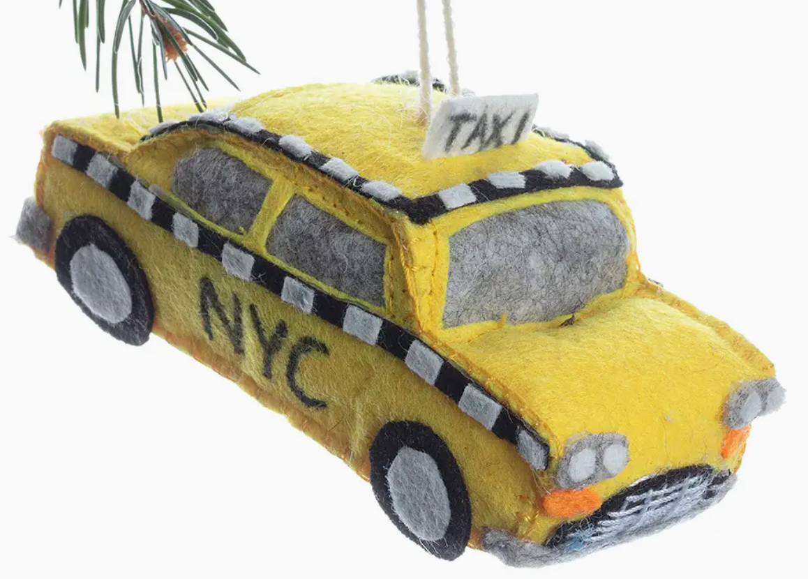 Taxi Ornament
