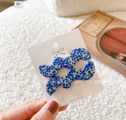Wavy Hair Barrettes - Stay Forever
