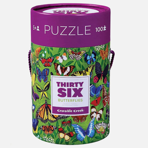 Thirty Six Animals Butterfly World Puzzle