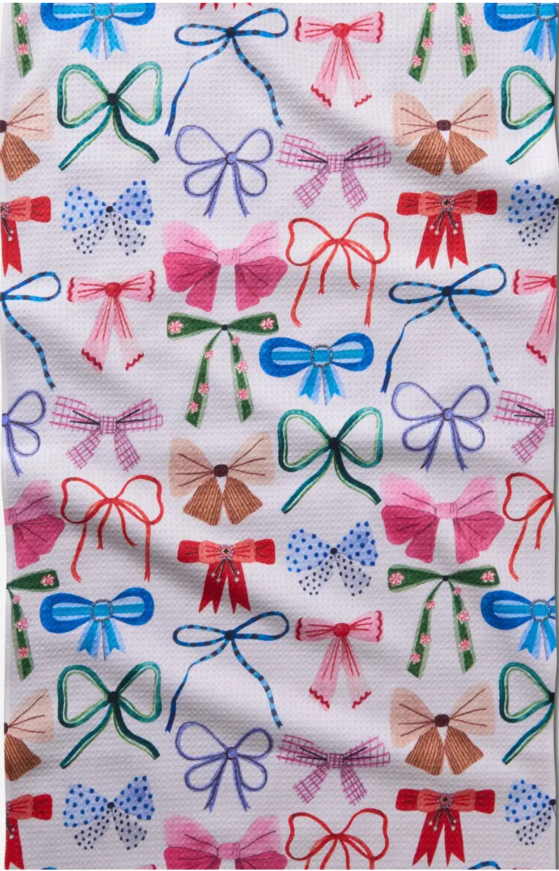 Bows Tea Towel