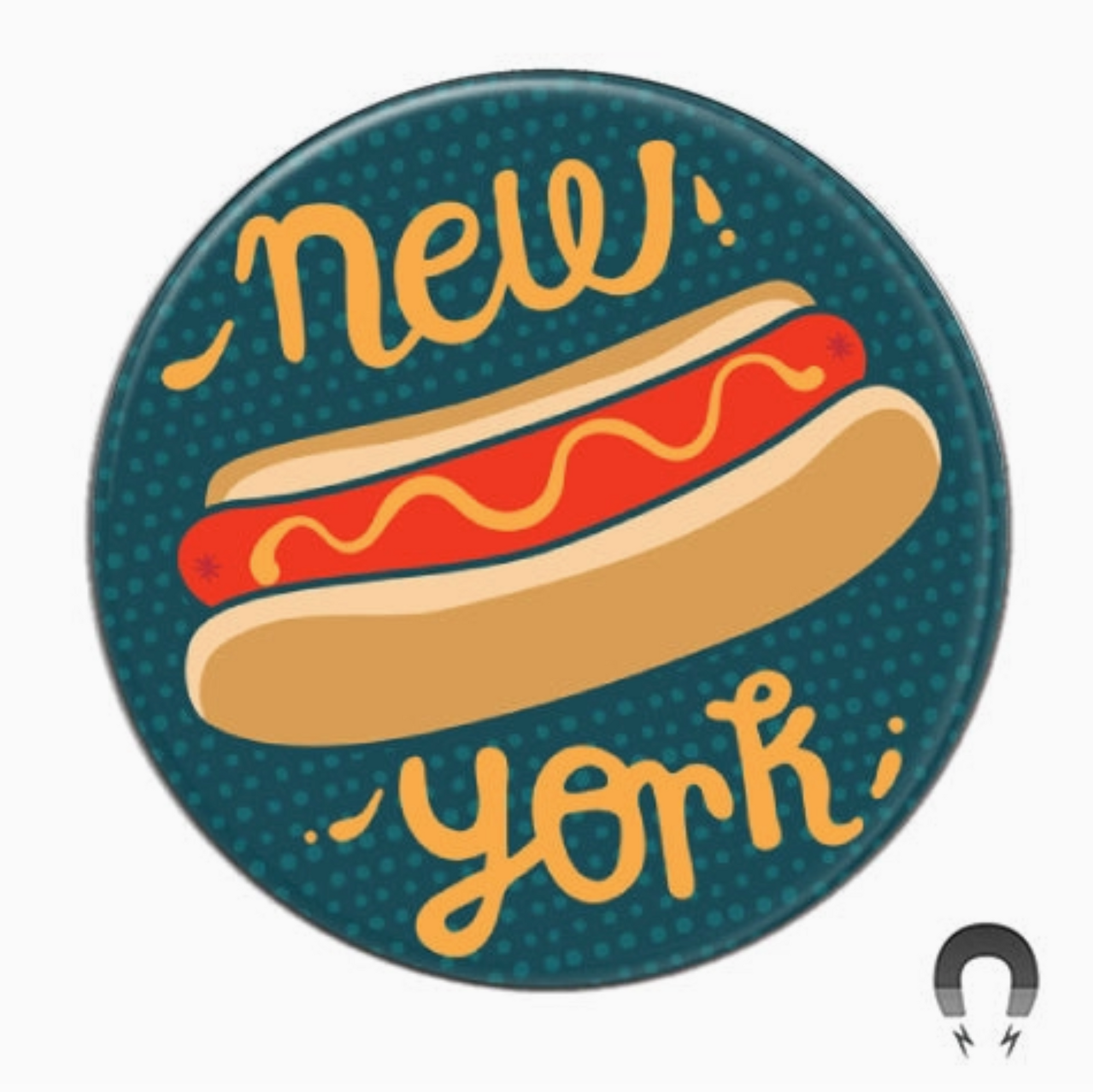 NYC Hot Dog Magnet