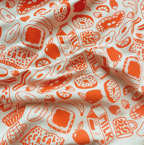 Breakfast Tea Towel