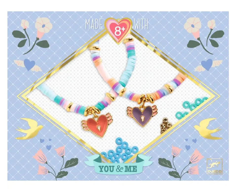 Love Bracelet Making Kit for Kids – DIY Charm Jewelry Set
