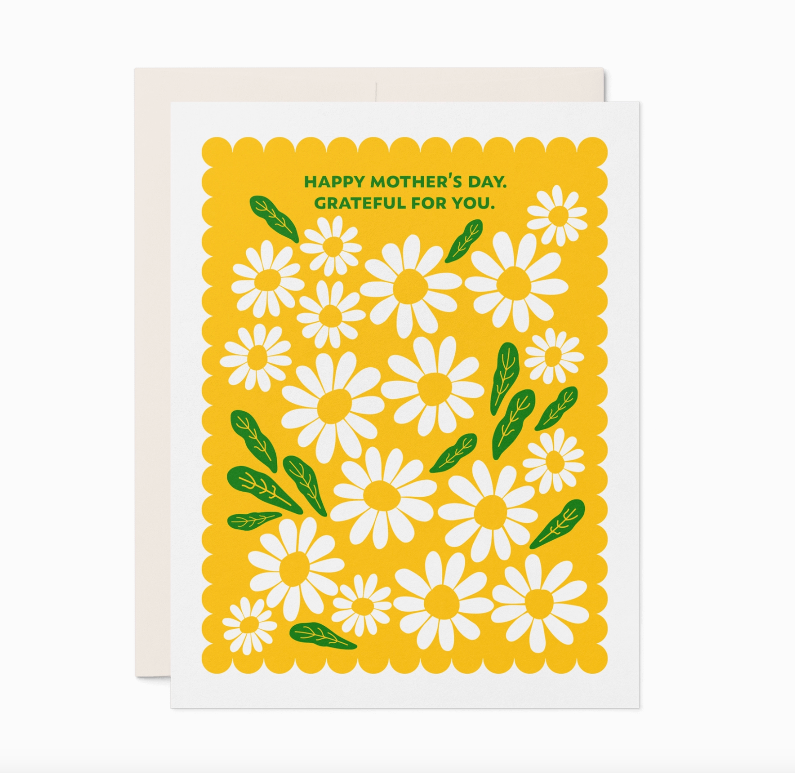 Happy Mother’s Day Yellow Daisy