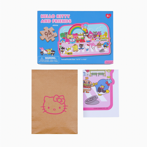 Sanrio Hello Kitty® and Friends Jigsaw Puzzle: Street with Shops