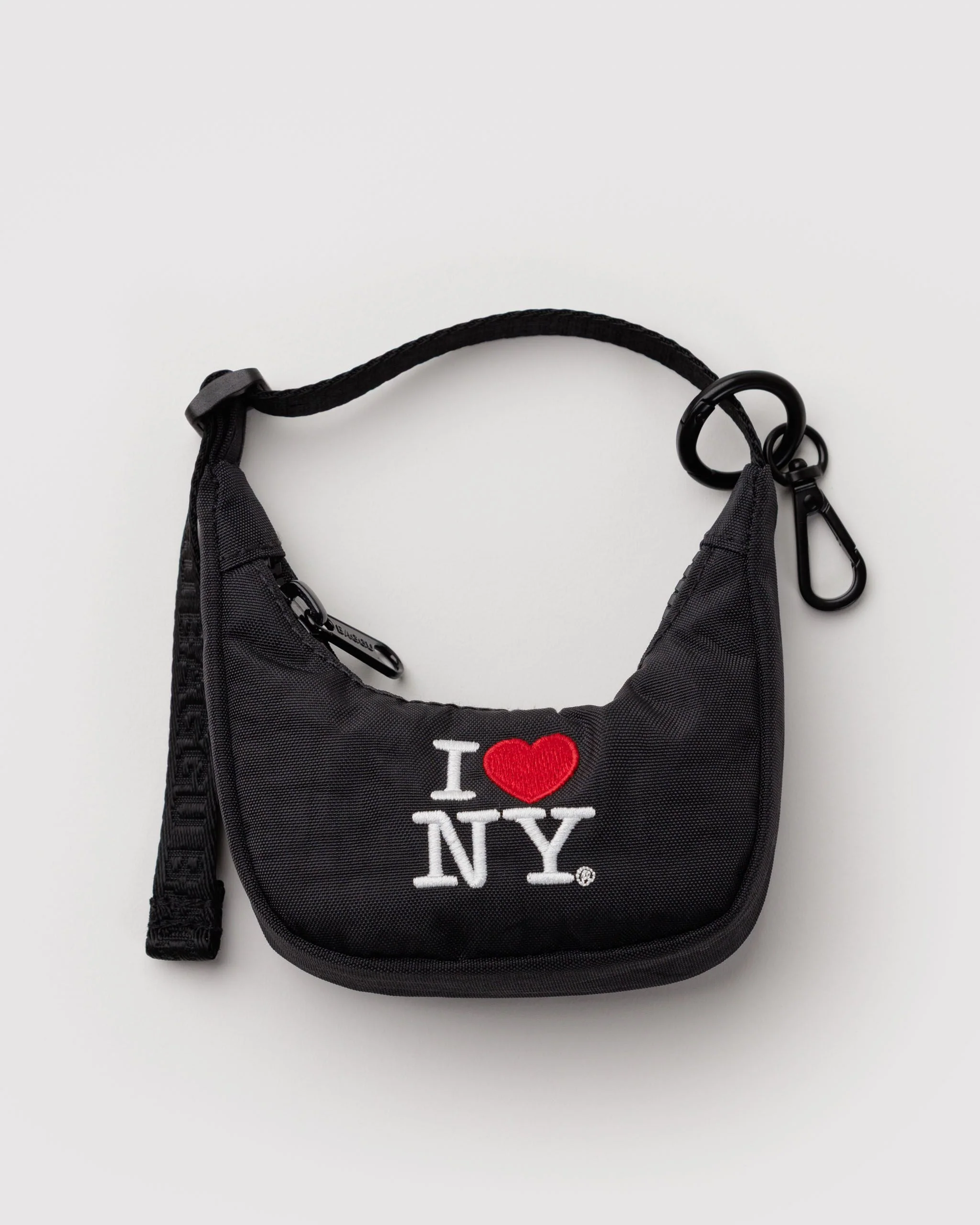 Crescent Bag Charm - I Love NY