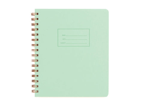 Standard Notebook - Lined Mint
