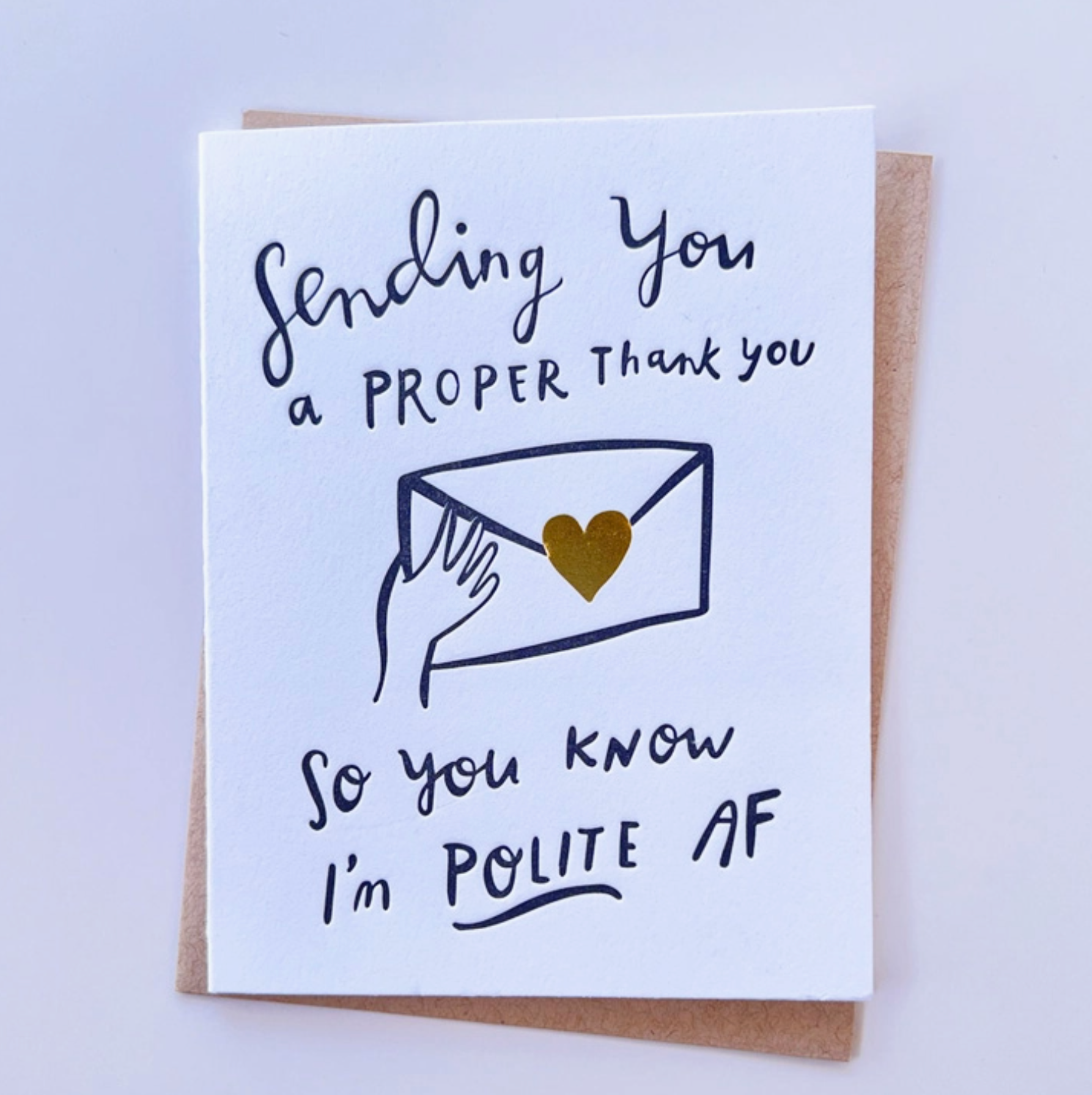 Polite Af Card